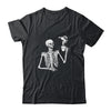 Halloween Coffee Drinking Skeleton Skull Shirt & Sweatshirt | siriusteestore