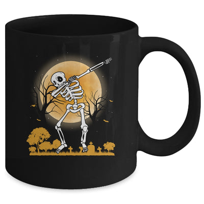 Halloween For Boys Kids Dabbing Skeleton Costume Dab Mug | siriusteestore