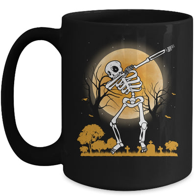 Halloween For Boys Kids Dabbing Skeleton Costume Dab Mug | siriusteestore