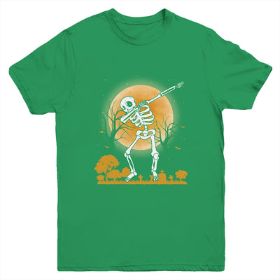 Halloween For Boys Kids Dabbing Skeleton Costume Dab Youth Shirt | siriusteestore