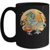 Halloween For Boys Kids Dinosaur T Rex Mummy Pumpkin Mug | siriusteestore