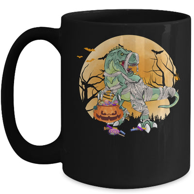 Halloween For Boys Kids Dinosaur T Rex Mummy Pumpkin Mug | siriusteestore