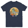 Halloween For Boys Kids Dinosaur T Rex Mummy Pumpkin Youth Shirt | siriusteestore