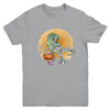 Halloween For Boys Kids Dinosaur T Rex Mummy Pumpkin Youth Shirt | siriusteestore