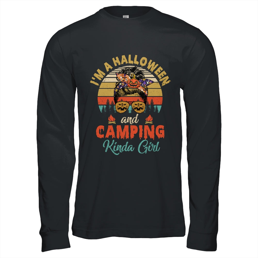 Halloween Girl Halloween Camping Queen Of Halloweeh Shirt & Hoodie | siriusteestore