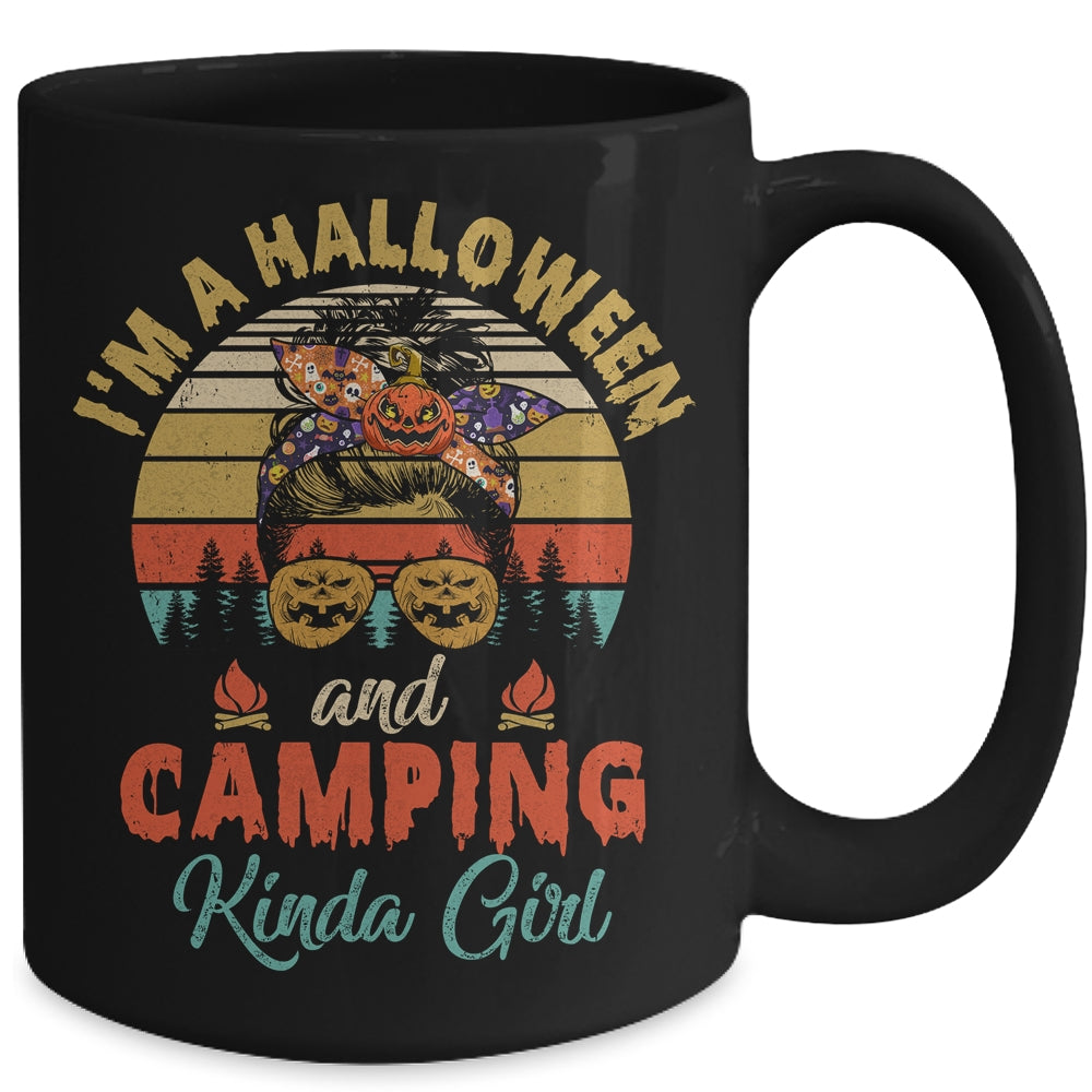 Halloween Girl Halloween Camping Queen Of Halloweeh Mug | siriusteestore