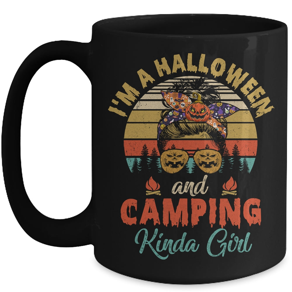 Halloween Girl Halloween Camping Queen Of Halloweeh Mug | siriusteestore
