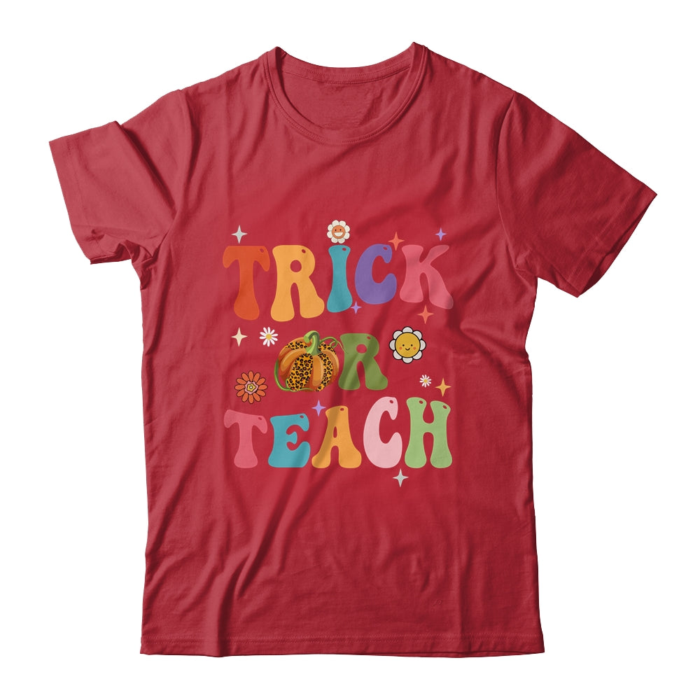 Halloween Groovy Trick Or Teach Funny Teacher Custome Women Shirt & Hoodie | siriusteestore
