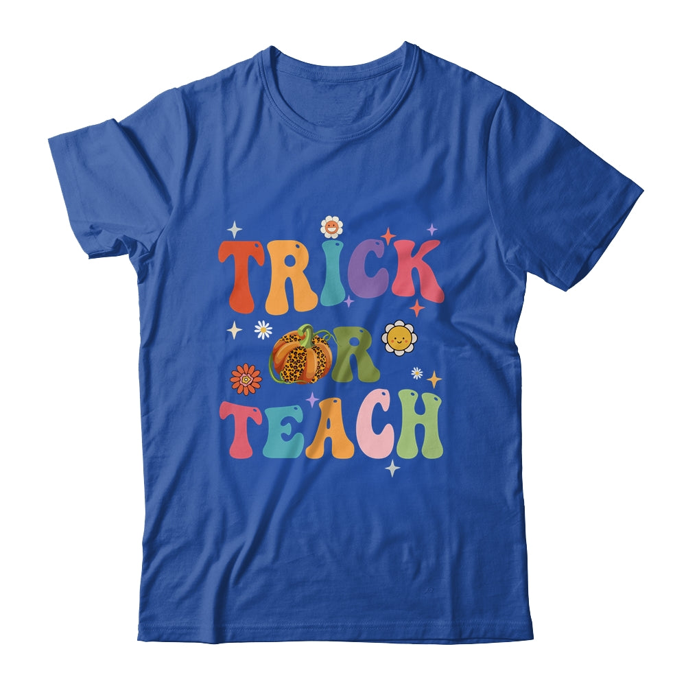 Halloween Groovy Trick Or Teach Funny Teacher Custome Women Shirt & Hoodie | siriusteestore