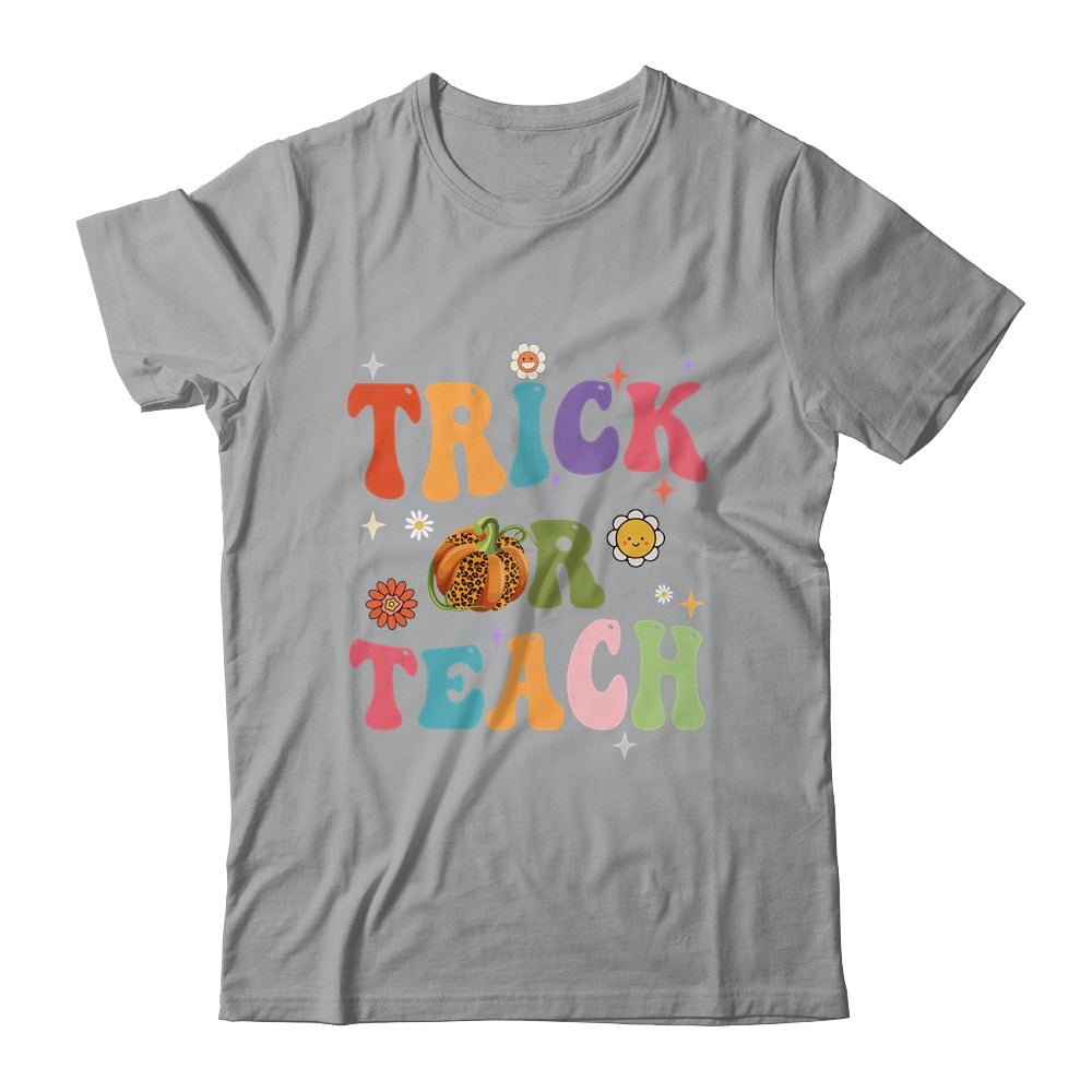 Halloween Groovy Trick Or Teach Funny Teacher Custome Women Shirt & Hoodie | siriusteestore