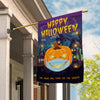 Halloween Pumpkin Flag Our Masks Will Scare Off The Spirits | siriusteestore