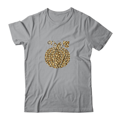 Halloween Pumpkin Women Plaid Leopard Funny Cute Fall Shirt & Sweatshirt | siriusteestore