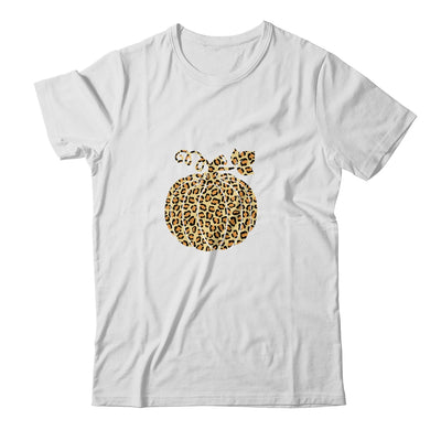 Halloween Pumpkin Women Plaid Leopard Funny Cute Fall Shirt & Sweatshirt | siriusteestore