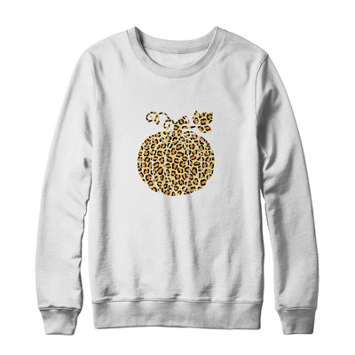 Halloween Pumpkin Women Plaid Leopard Funny Cute Fall Shirt & Sweatshirt | siriusteestore