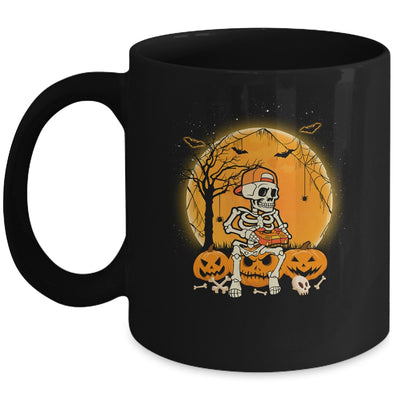 Halloween Skeleton Gamer Boys Kids Teens Gaming Mug | siriusteestore