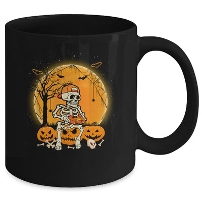 Halloween Skeleton Gamer Boys Kids Teens Gaming Mug | siriusteestore