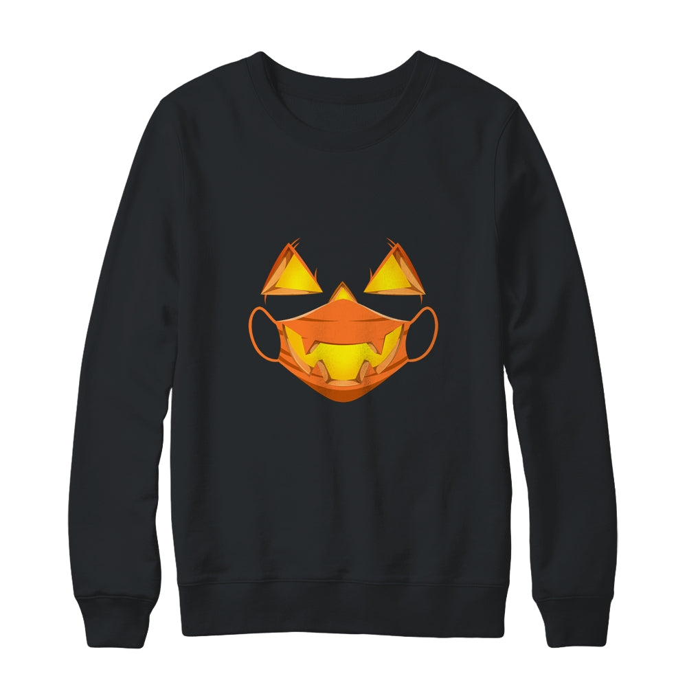 Halloween Tee Mask Costume Scary Pumpkin Shirt & Sweatshirt | siriusteestore