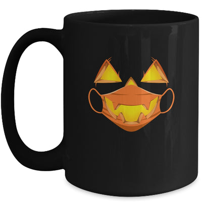Halloween Tee Mask Costume Scary Pumpkin Mug | siriusteestore