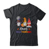 Halloween Thanksgiving Christmas Happy HalloThanksMas Gnomes Shirt & Hoodie | siriusteestore