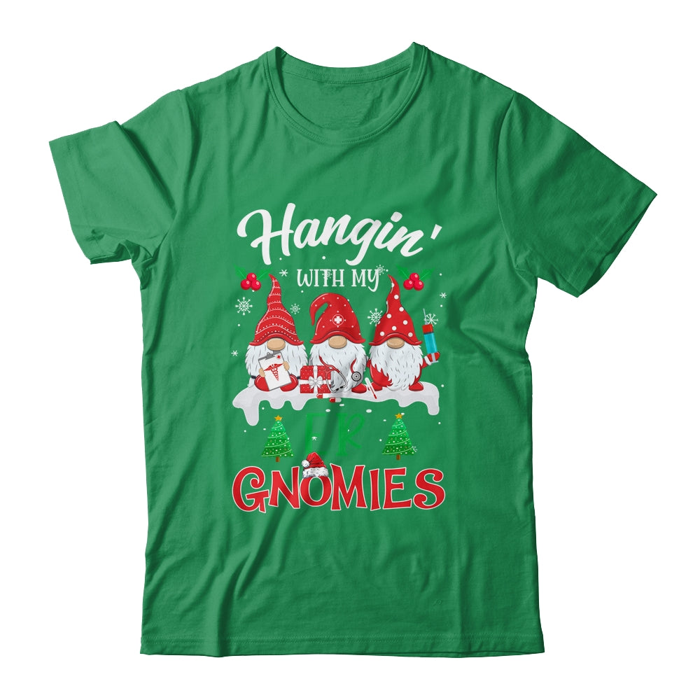 Hangin' With My ER Gnomies Nurse Christmas Santa Hat Shirt & Sweatshirt | siriusteestore