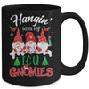 Hangin' With My ICU Gnomies Nurse Christmas Santa Hat Mug | siriusteestore