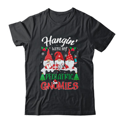 Hangin' With My Pediatric Gnomies Nurse Christmas Santa Hat Shirt & Sweatshirt | siriusteestore