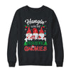 Hangin' With My Pediatric Gnomies Nurse Christmas Santa Hat Shirt & Sweatshirt | siriusteestore