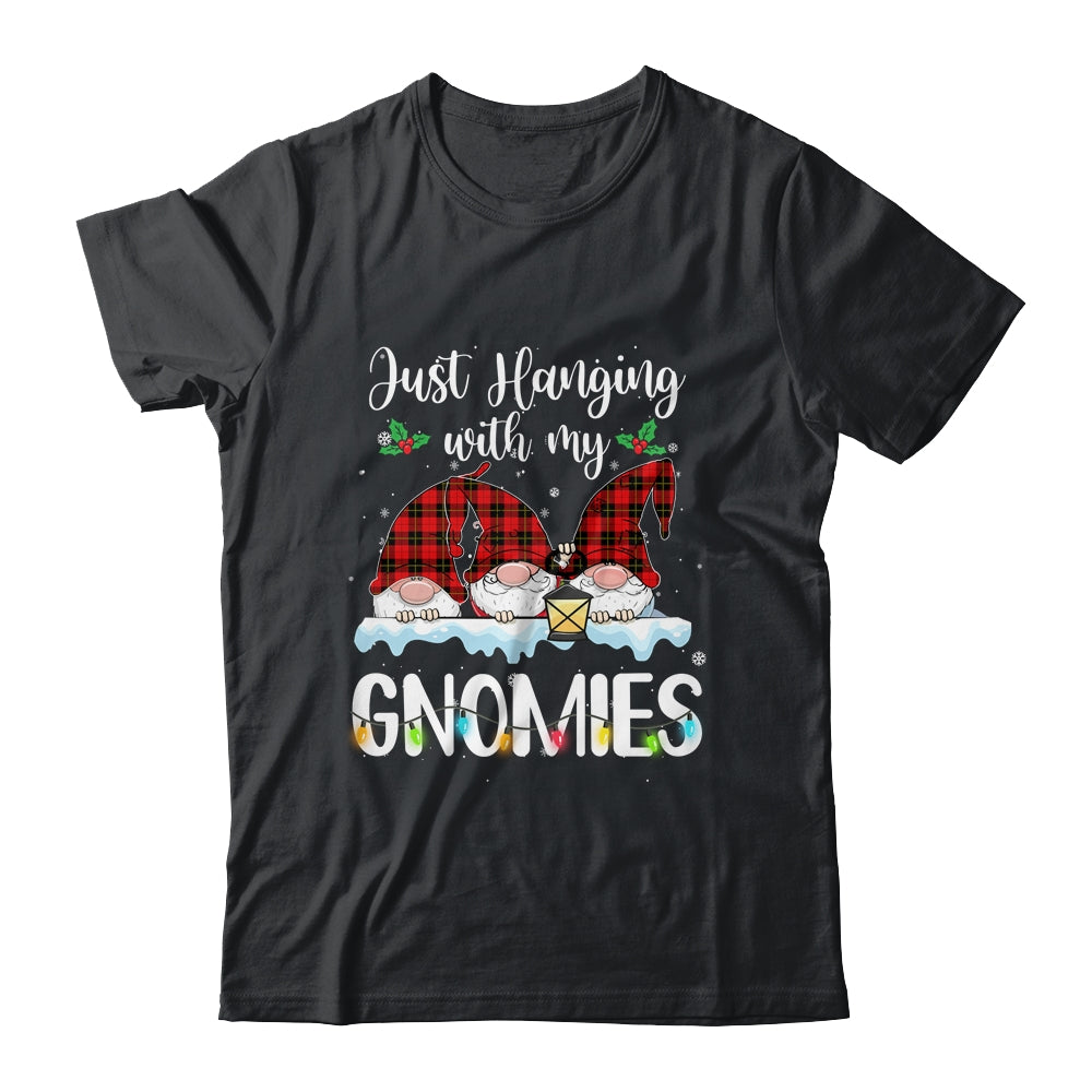 Hanging With My Gnomies Christmas Santa Gnome Xmas Tree Shirt & Sweatshirt | siriusteestore
