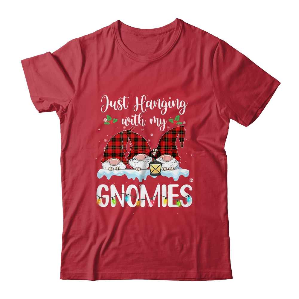 Hanging With My Gnomies Christmas Santa Gnome Xmas Tree Shirt & Sweatshirt | siriusteestore