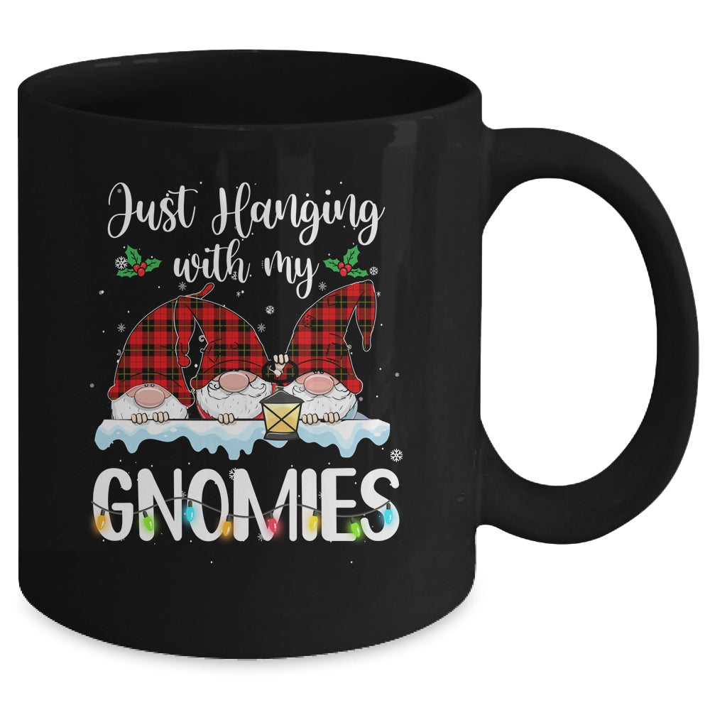 Hanging With My Gnomies Christmas Santa Gnome Xmas Tree Mug | siriusteestore