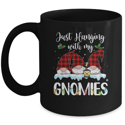 Hanging With My Gnomies Christmas Santa Gnome Xmas Tree Mug | siriusteestore
