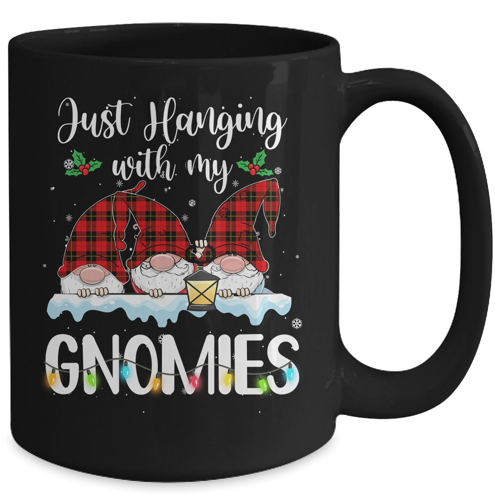 Hanging With My Gnomies Christmas Santa Gnome Xmas Tree Mug | siriusteestore