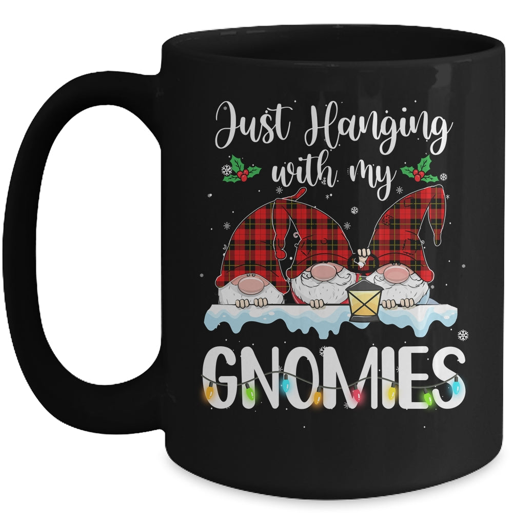 Hanging With My Gnomies Christmas Santa Gnome Xmas Tree Mug | siriusteestore