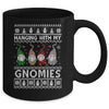 Hanging With My Gnomies Cute Gnomes Christmas Ugly Mug | siriusteestore