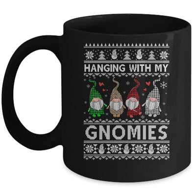 Hanging With My Gnomies Cute Gnomes Christmas Ugly Mug | siriusteestore