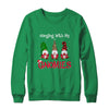 Hanging With My Gnomies Nordic Santa Gnome Christmas Pajama Shirt & Sweatshirt | siriusteestore
