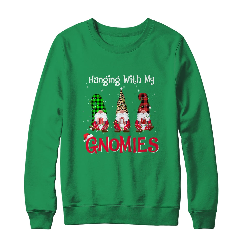 Hanging With My Gnomies Nordic Santa Gnome Christmas Pajama Shirt & Sweatshirt | siriusteestore