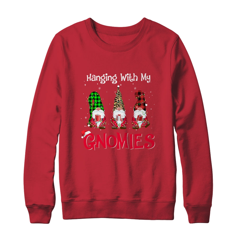 Hanging With My Gnomies Nordic Santa Gnome Christmas Pajama Shirt & Sweatshirt | siriusteestore