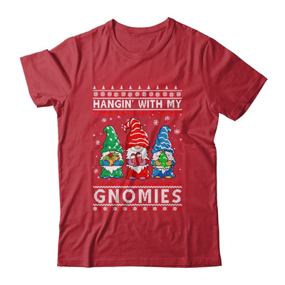 Hanging With My Gnomies Santa Ugly Christmas Xmas Shirt & Sweatshirt | siriusteestore