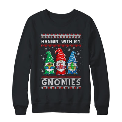 Hanging With My Gnomies Santa Ugly Christmas Xmas Shirt & Sweatshirt | siriusteestore