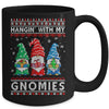 Hanging With My Gnomies Santa Ugly Christmas Xmas Mug | siriusteestore