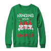 Hanging With My Pediatric Gnomies Nurse Christmas Santa Hat Shirt & Sweatshirt | siriusteestore