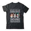 Hanging With My Snowmies Snowman Ugly Christmas Shirt & Sweatshirt | siriusteestore