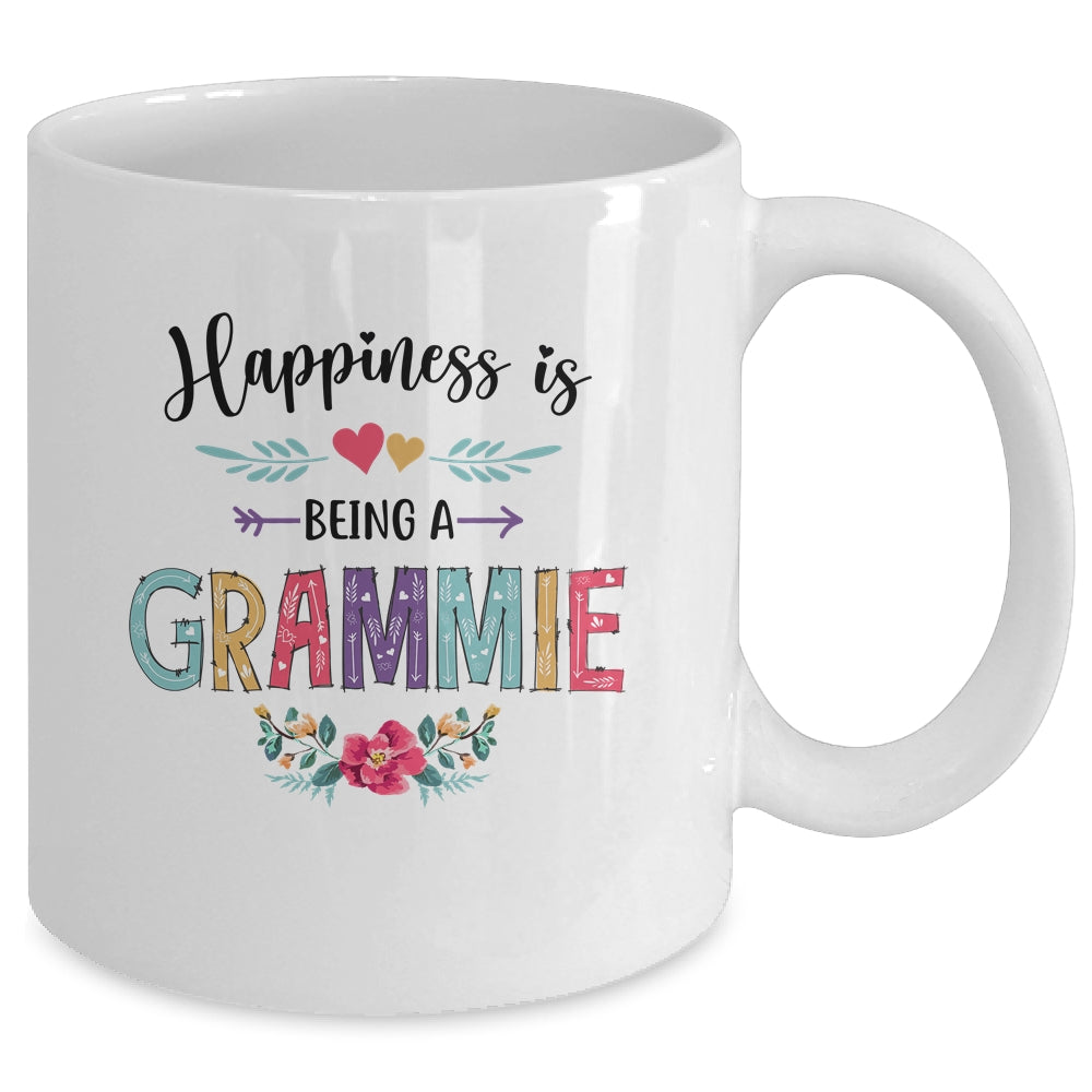 Happiness Is Being A Grammie For The First Time Mothers Day Mug | siriusteestore