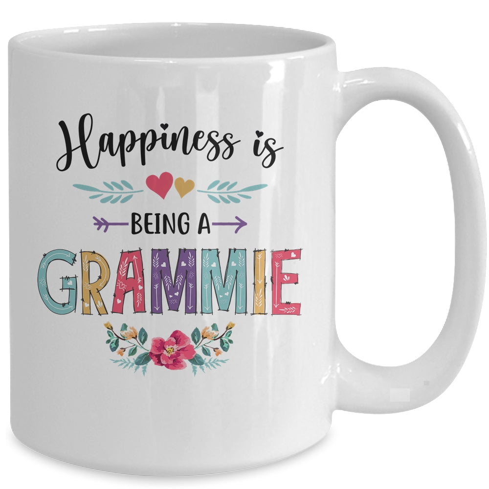 Happiness Is Being A Grammie For The First Time Mothers Day Mug | siriusteestore