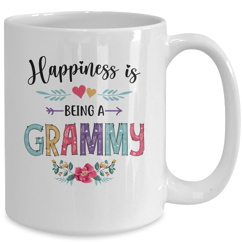 Happiness Is Being A Grammy For The First Time Mothers Day Mug | siriusteestore