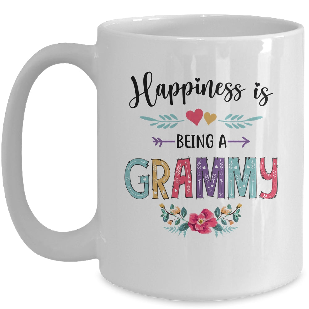 Happiness Is Being A Grammy For The First Time Mothers Day Mug | siriusteestore