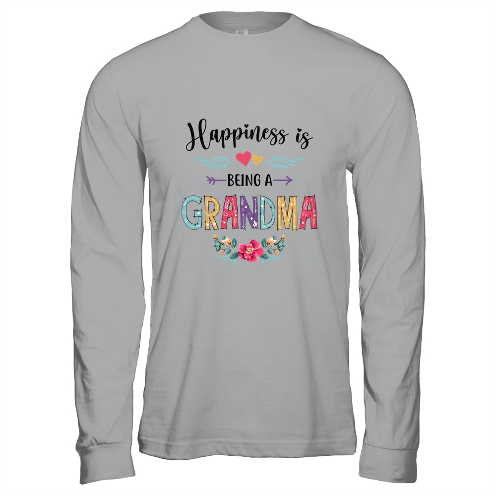 Happiness Is Being A Grandma For The First Time Mothers Day Shirt & Hoodie | siriusteestore