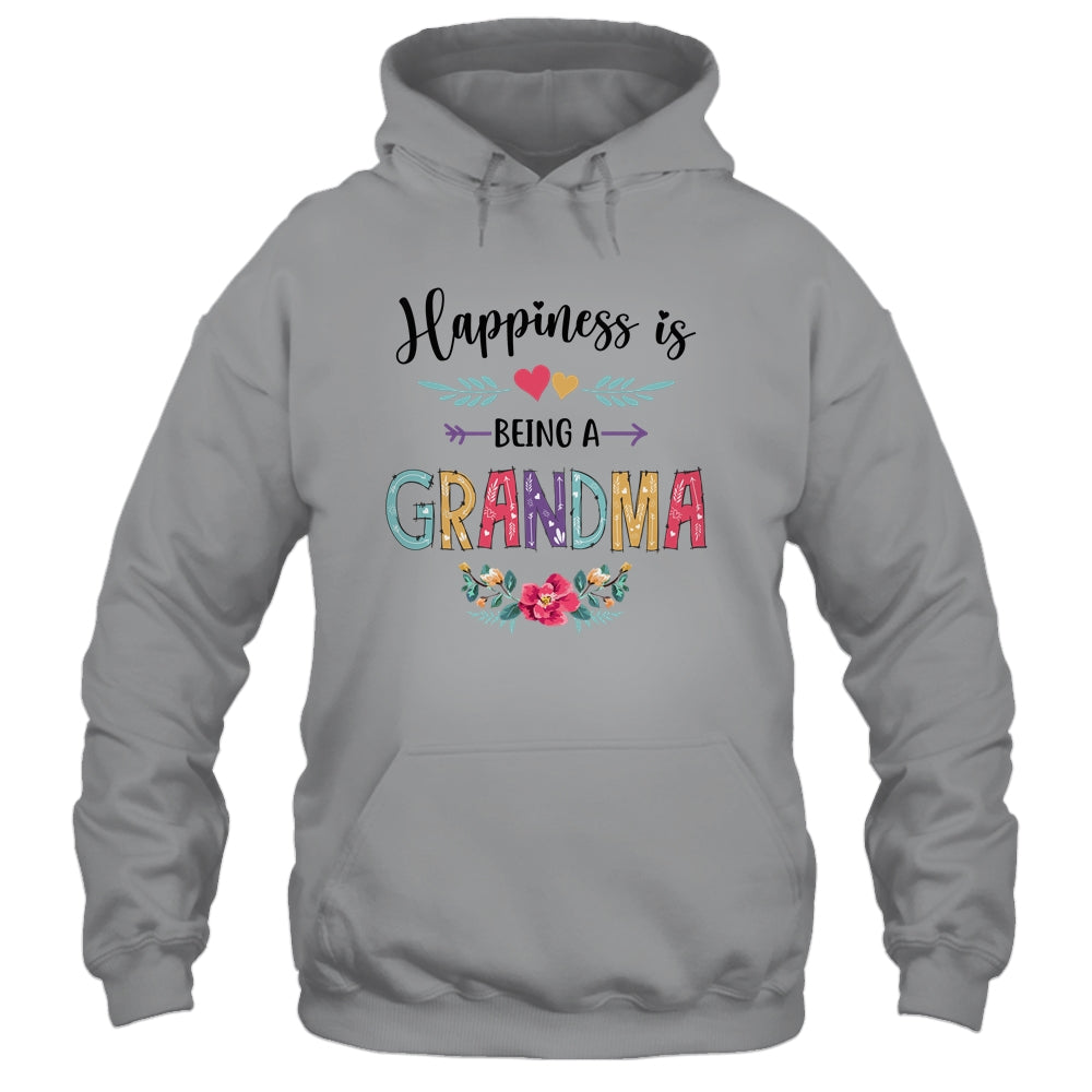 Happiness Is Being A Grandma For The First Time Mothers Day Shirt & Hoodie | siriusteestore