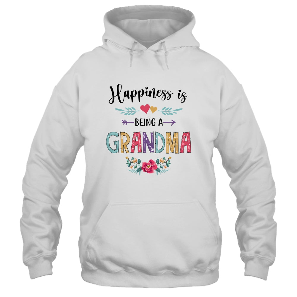 Happiness Is Being A Grandma For The First Time Mothers Day Shirt & Hoodie | siriusteestore
